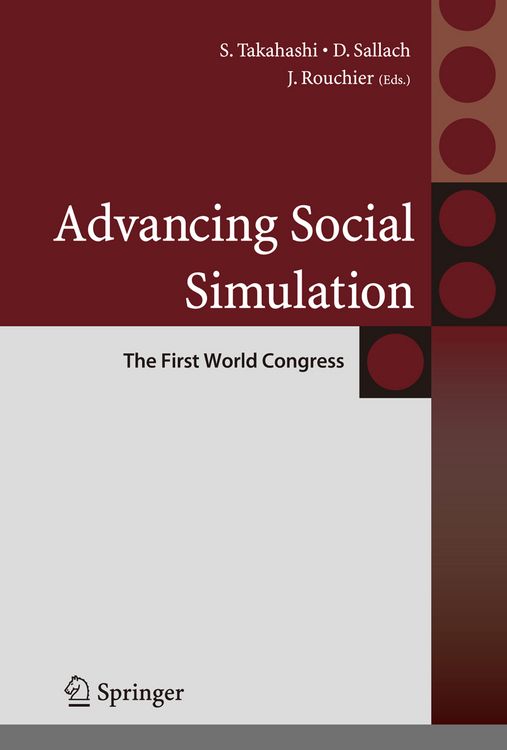 Produktbild: Advancing Social Simulation: The First World Congress