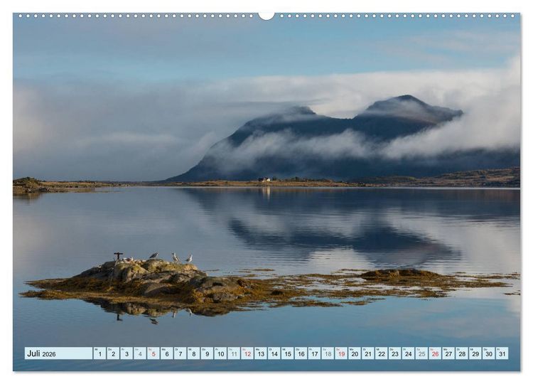 Produktbild: Norwegens Lofoten (Wandkalender 2026 DIN A2 quer), CALVENDO Monatskalender