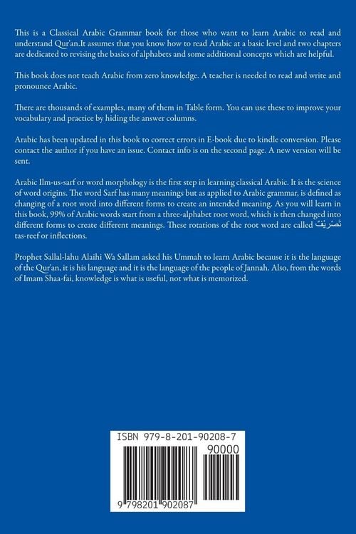 Produktbild: Arabic Grammar For Beginners