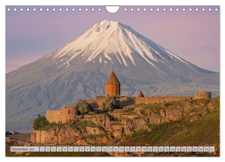 Produktbild: Steine Des Glaubens: Heiliges Armenien (Wandkalender 2027 DIN A4 quer), CALVENDO Monatskalender
