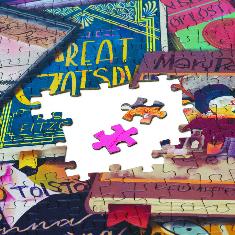 Produktbild: Legami Puzzle 1.000 Teile - Booklover