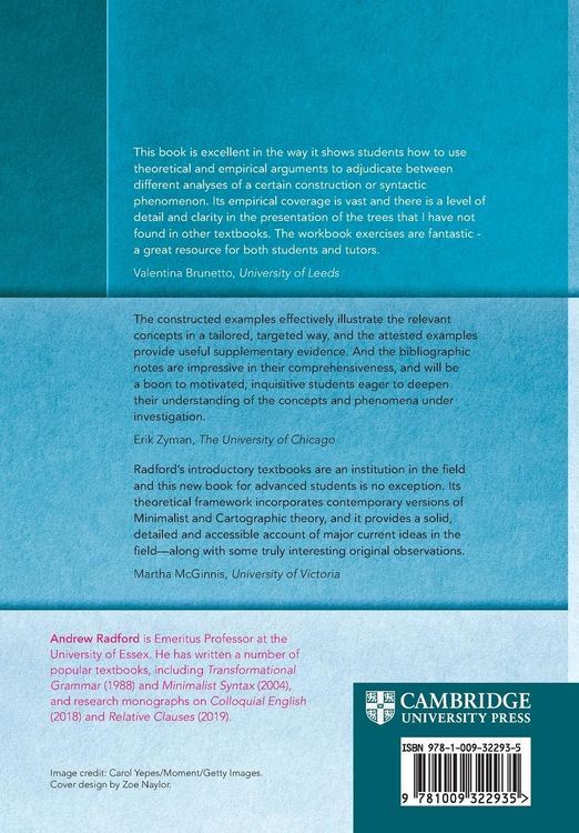 Produktbild: Analysing English Sentence Structure