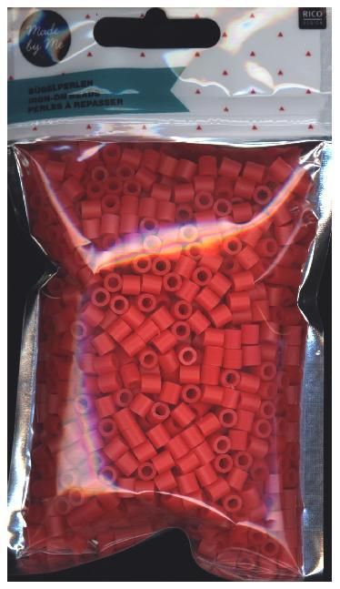 Produktbild: B&uuml;gelperlen Rot