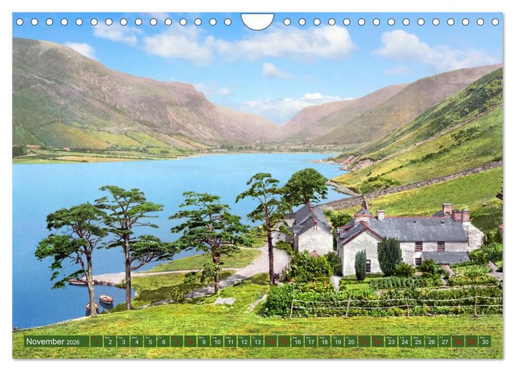 Produktbild: Wales around 1900 - photos restored and colourised (Wall Calendar 2026 DIN A4 landscape), CALVENDO 12 Month Wall Calendar