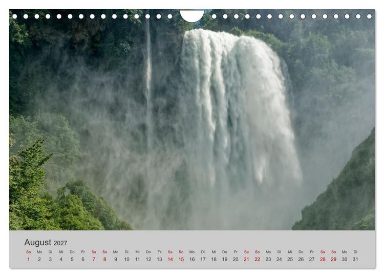 Produktbild: Wasser Europas (Wandkalender 2027 DIN A4 quer), CALVENDO Monatskalender