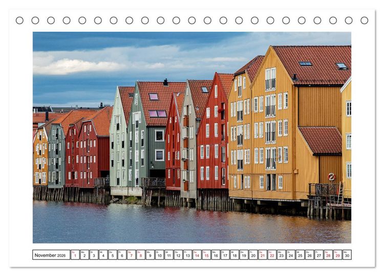 Produktbild: S&uuml;d - Norwegen (Tischkalender 2026 DIN A5 quer), CALVENDO Monatskalender