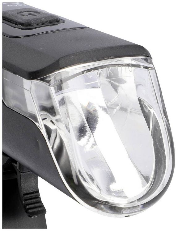 Produktbild: FISCHER FAHRRAD Fahrradbeleuchtung Set TWIN-60/30/15 LED Schwarz