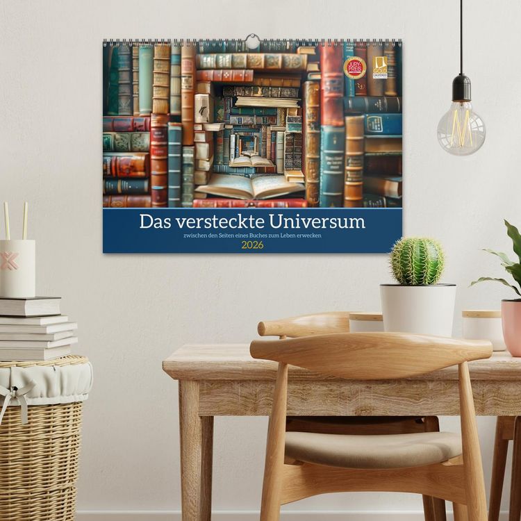 Produktbild: Das versteckte Universum (Wandkalender 2026 DIN A3 quer), CALVENDO Monatskalender