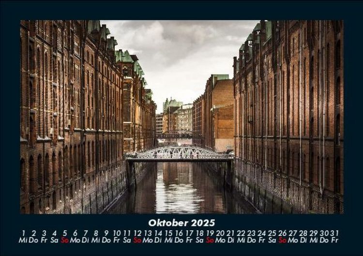 Produktbild: Hamburg 2025 Fotokalender DIN A5
