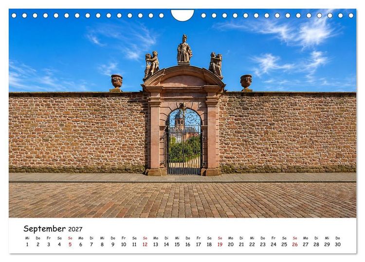 Produktbild: Rund um das Benediktinerkloster Seligenstadt (Wandkalender 2027 DIN A4 quer), CALVENDO Monatskalender