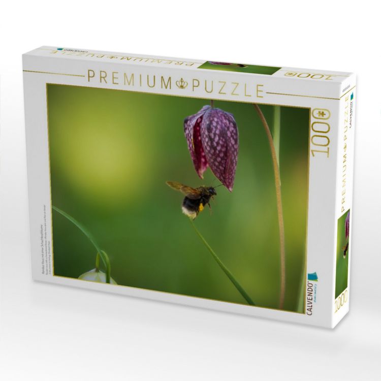 Produktbild: CALVENDO Puzzle Rendez-Vous mit einer Schachbrettblume | 1000 Teile Lege-Gr&ouml;&szlig;e 64x48cm Foto-Puzzle f&uuml;r gl&uuml;ckliche Stunden