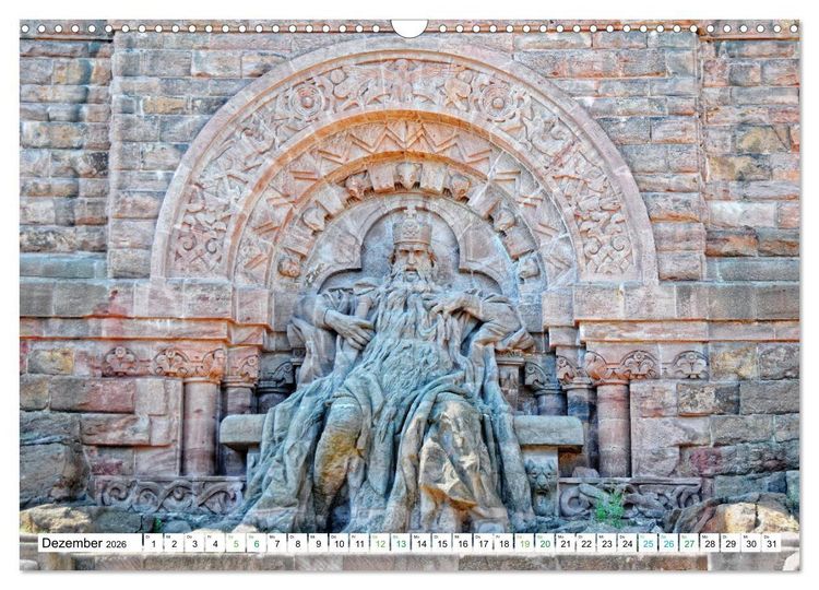 Produktbild: Harz - Ausflugsziele vom Brocken bis Sangerhausen (Wandkalender 2026 DIN A3 quer), CALVENDO Monatskalender