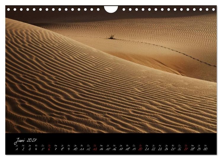 Produktbild: Faszination W&uuml;ste (Wandkalender 2027 DIN A4 quer), CALVENDO Monatskalender