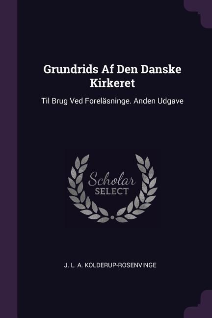 Produktbild: Grundrids Af Den Danske Kirkeret