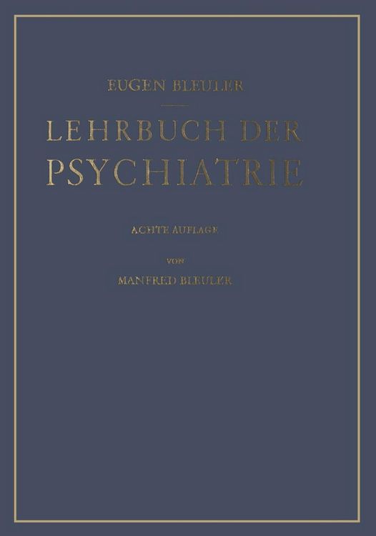 Produktbild: Lehrbuch der Psychiatrie