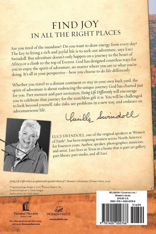 Produktbild: The Doing Life Differently Softcover
