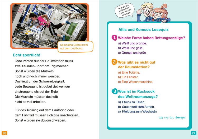 Produktbild: WAS IST WAS Erstes Lesen SPACE: Komm mit ins All!