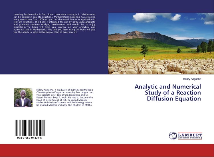 Produktbild: Analytic and Numerical Study of a Reaction Diffusion Equation