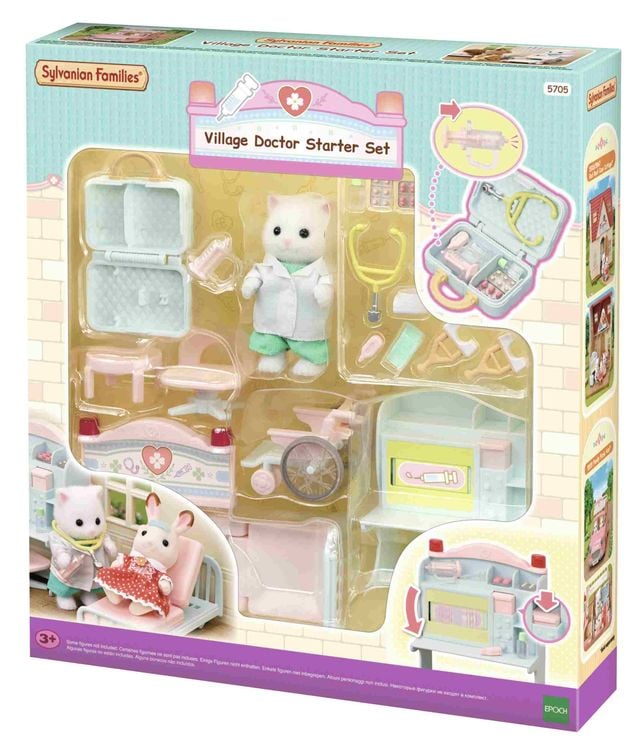 Sylvanian Families - Landarzt Spielset mit Figur