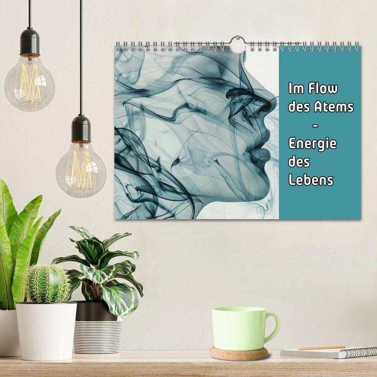 Produktbild: Im Flow des Atems - Energie des Lebens (Wandkalender 2026 DIN A4 quer), CALVENDO Monatskalender