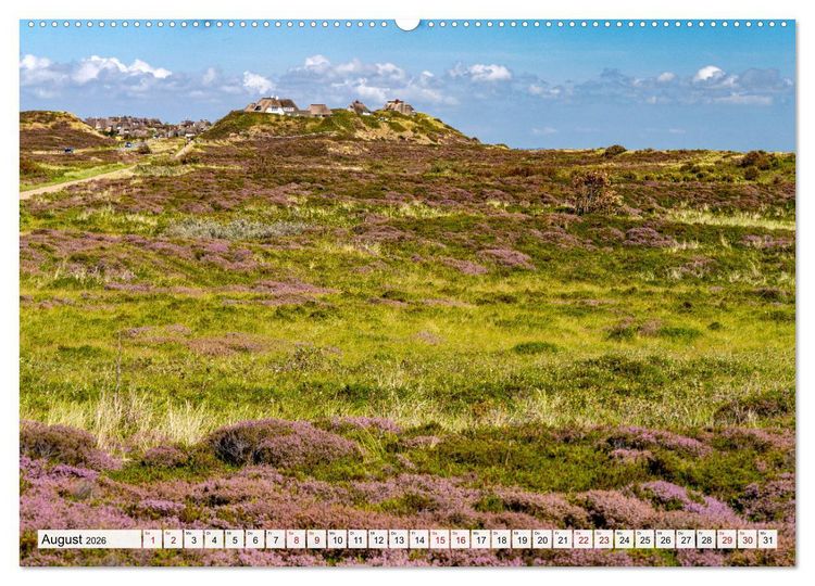Produktbild: Deutschland - Insel Sylt (Wandkalender 2026 DIN A2 quer), CALVENDO Monatskalender