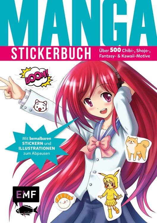 Produktbild: Manga Stickerbuch