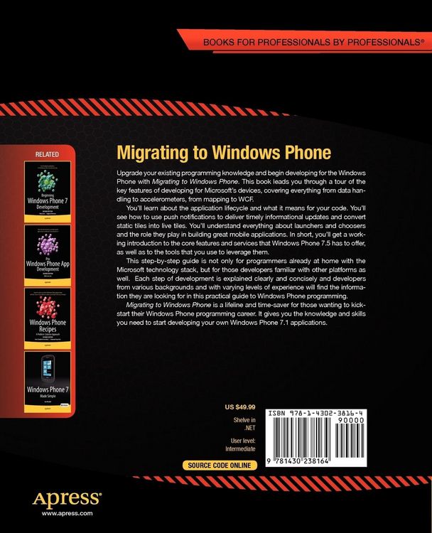 Produktbild: Migrating to Windows Phone