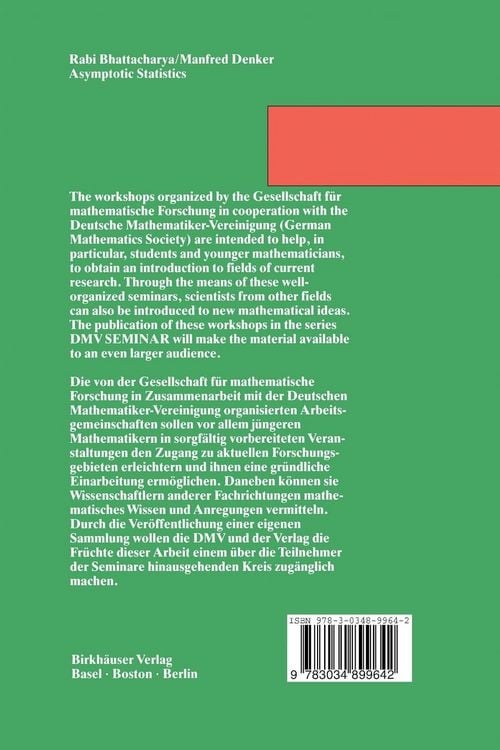 Produktbild: Asymptotic Statistics