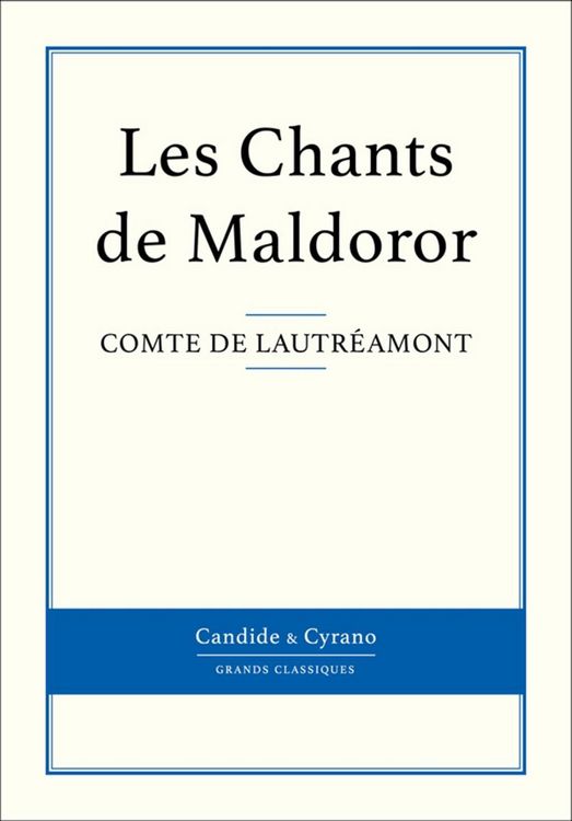 Produktbild: Les Chants de Maldoror