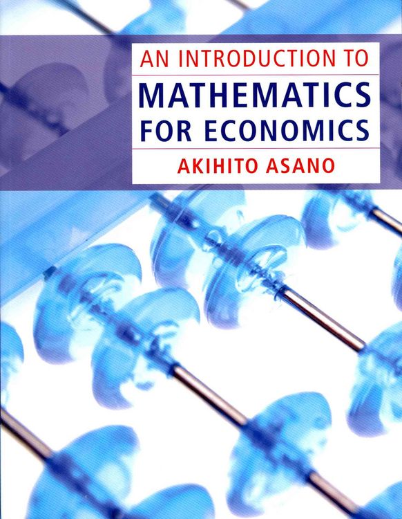 Produktbild: An Introduction to Mathematics for Economics