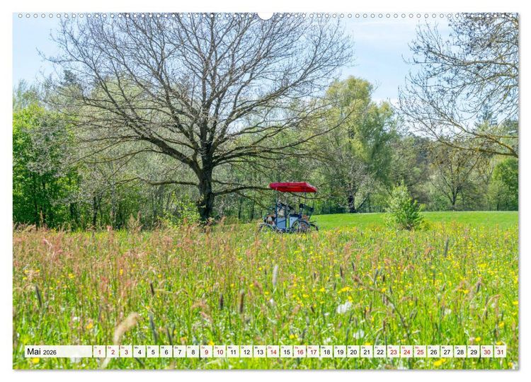 Produktbild: Unser Altm&uuml;hlsee (Wandkalender 2026 DIN A2 quer), CALVENDO Monatskalender