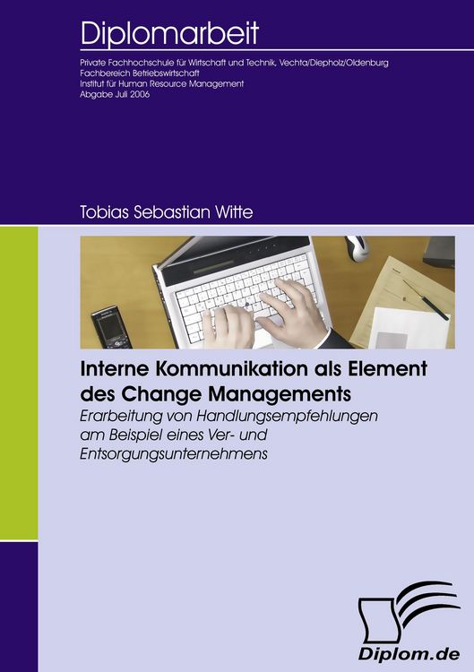Produktbild: Interne Kommunikation als Element des Change Managements