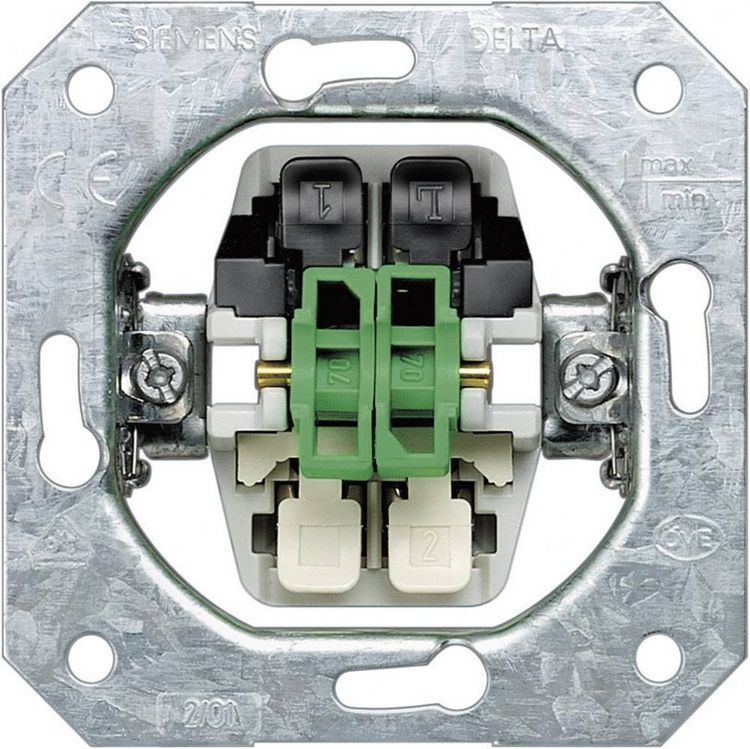 Produktbild: Siemens Schalterprogramm Einsatz Jalousie-Schalter 5TA2154 1 St.