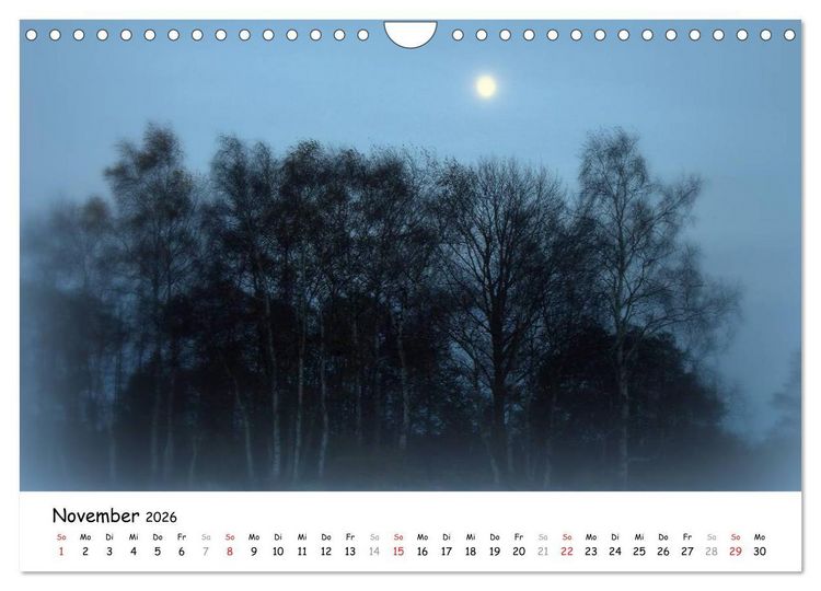 Produktbild: Unterwegs im Teufelsmoor (Wandkalender 2026 DIN A4 quer), CALVENDO Monatskalender