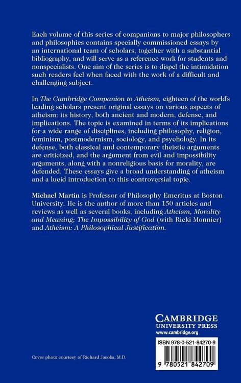 Produktbild: The Cambridge Companion to Atheism