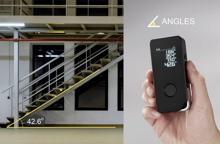 Produktbild: HOTO PRO Laser-Entfernungsmesser Bluetooth 50m