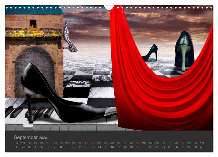 Produktbild: Journey in another World - Surreal Impressions (Wall Calendar 2026 DIN A3 landscape), CALVENDO 12 Month Wall Calendar