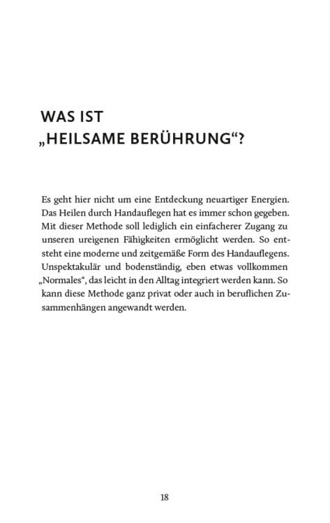 Produktbild: Heilsame Ber&uuml;hrung von K&ouml;rper, Herz und Seele