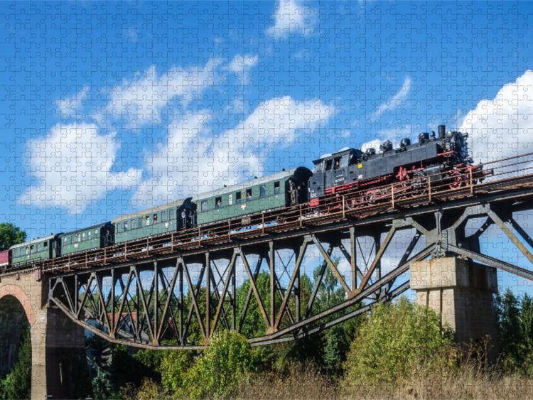 Produktbild: CALVENDO Puzzle Sonderzug der Bergwerksbahn | 1000 Teile Lege-Gr&ouml;&szlig;e 64x48cm Foto-Puzzle f&uuml;r gl&uuml;ckliche Stunden