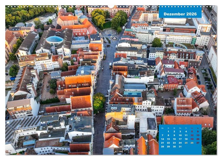 Produktbild: Hansestadt Rostock (hochwertiger Premium Wandkalender 2026 DIN A2 quer), Kunstdruck in Hochglanz