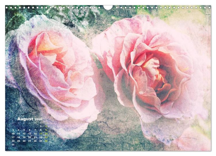 Produktbild: Rosen Romantik (Wandkalender 2026 DIN A3 quer), CALVENDO Monatskalender