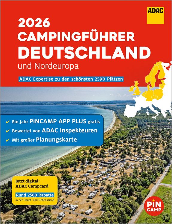 Produktbild: ADAC Campingf&uuml;hrer Deutschland/Nordeuropa 2026
