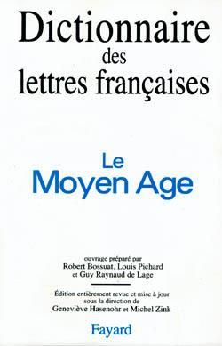 Produktbild: Dictionnaire des lettres francaises