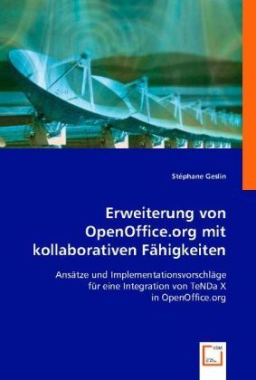 Produktbild: Geslin, S: Erweiterung von OpenOffice.org mit kollaborativen