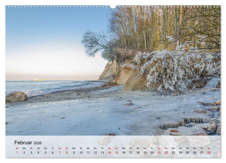 Produktbild: Schwedeneck Natur und Meer (Wandkalender 2026 DIN A2 quer), CALVENDO Monatskalender