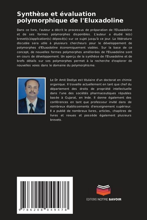 Produktbild: Synth&egrave;se et &eacute;valuation polymorphique de l'Eluxadoline