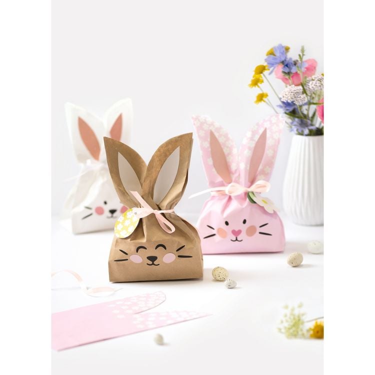 Produktbild: folia Papiert&uuml;ten H&auml;schen SWEET 9 St&uuml;ck
