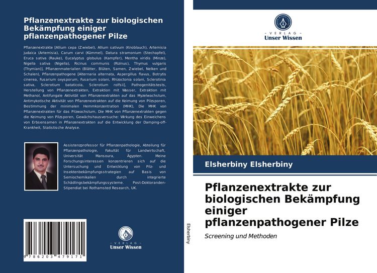 Produktbild: Pflanzenextrakte zur biologischen Bek&auml;mpfung einiger pflanzenpathogener Pilze