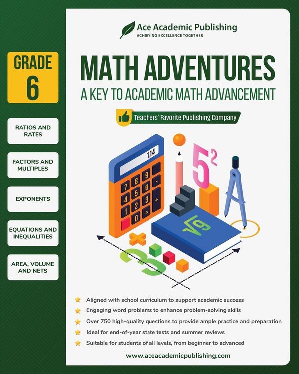 Produktbild: Math Adventures - Grade 6