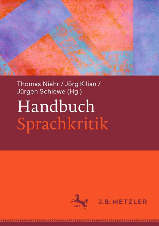 Produktbild: Handbuch Sprachkritik